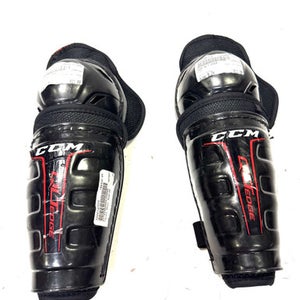 Used CCM QLT EDGE Youth Shin Guards Black 9" 11860-S000298718