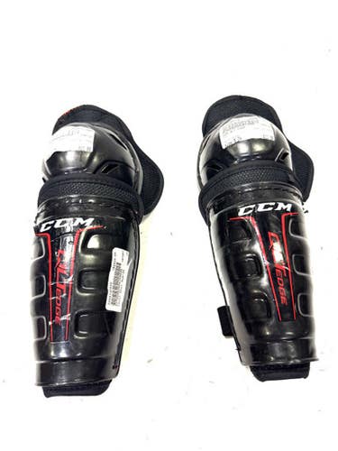 Used CCM QLT EDGE Youth Shin Guards Black 9" 11860-S000298718