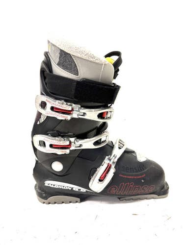Used Salomon ELLIPSE Mens DH Ski Boot Black 265 MP - M08.5 - W09.5 11860-S000298701