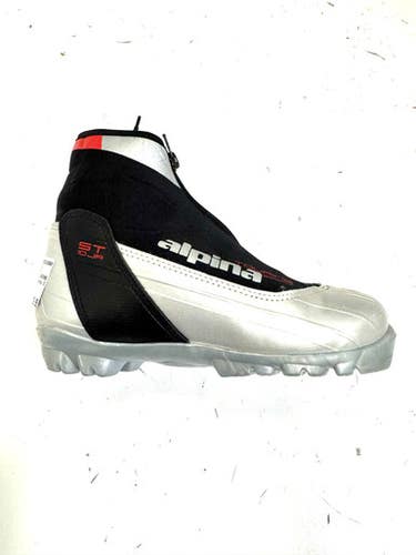 Used Alpina Boys NNN XC Ski Boots Grey JR-03 11860-S000298708
