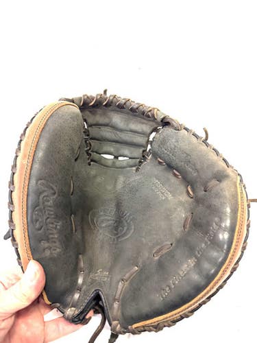 Used Rawlings PREMIUM SERIES BB/SB Catchers RH Throw Black 32 1/2" 11860-S000298700