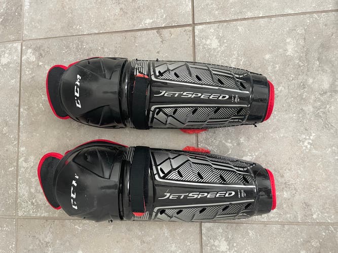 CCM JetSpeed FT350 14" Shin Pads (Used)