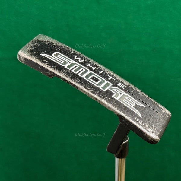 TaylorMade White Smoke IN-12 Black 34" L-Neck Putter Golf Club