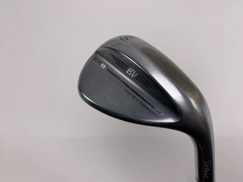 Titleist Vokey SM9 Tour Chrome Lob Wedge LW 60* 10 S-Grind Wedge Steel Mens RH
