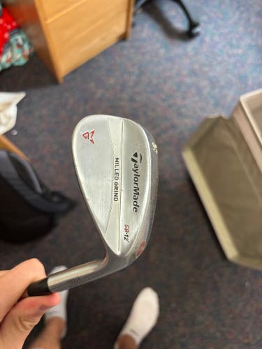 Men's TaylorMade MIlled Grind Right Handed Wedge Regular Flex 56 Degree Steel Shaft (Used)