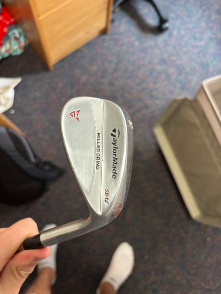 Men's TaylorMade MIlled Grind Right Handed Wedge Regular Flex 56 Degree Steel Shaft (Used)