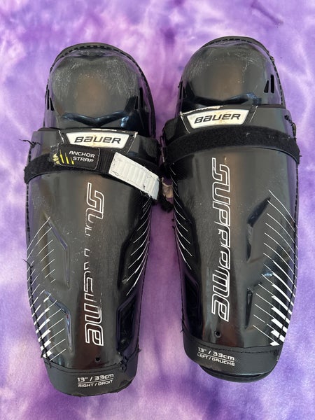 Senior Bauer Supreme S190 Shin Pads 13" (Used)