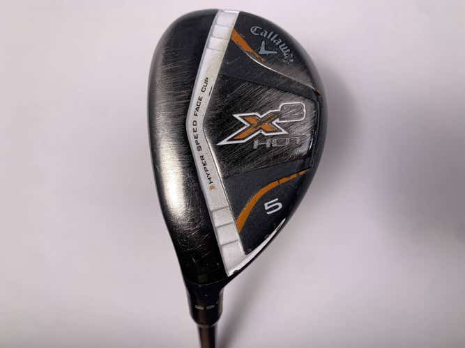 Callaway X2 Hot 5 Hybrid 25* 60g Regular Graphite Mens LH