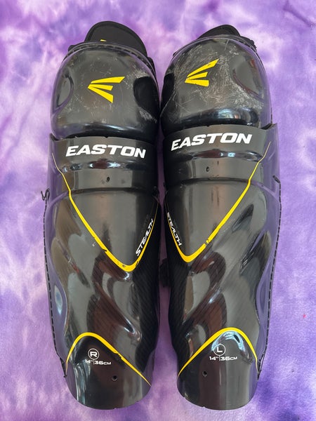 Senior Easton Stealth 55S Shin Pads 14" (Used)