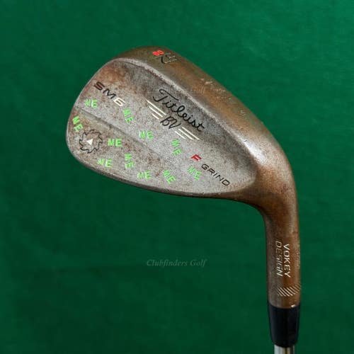 Titleist Vokey SM6 Raw 52-8F 52 Gap Wedge Project X LZ 6.0 120g Steel Stiff