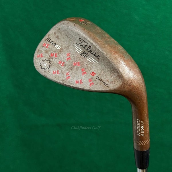 Titleist Vokey SM6 Raw 56-10 56 Sand Wedge Project X LZ 6.0 120g Steel Stiff