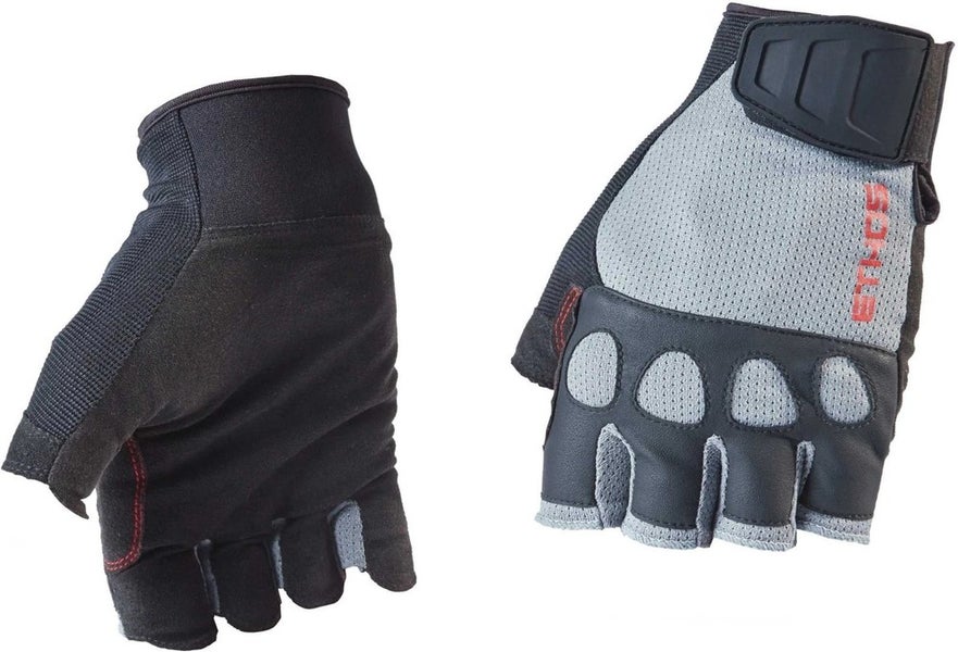 ETHOS Half Finger Training Gloves Size Small NWT