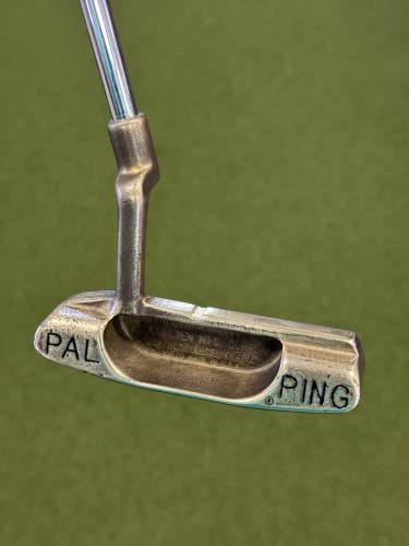 Ping Pal 35" Putter Rh Bronze Excellent Grip Midsize Ping