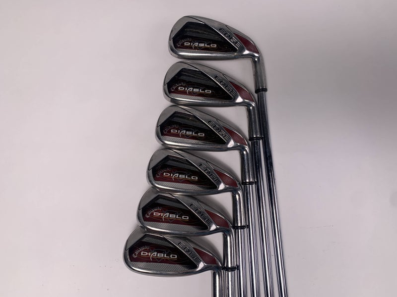Callaway Diablo Edge Iron Set 5-PW Regular Steel Mens RH