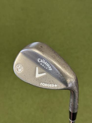 Callaway V Forged + 58/10 58 Lob Wedge With Steel Shaft S300 DG
