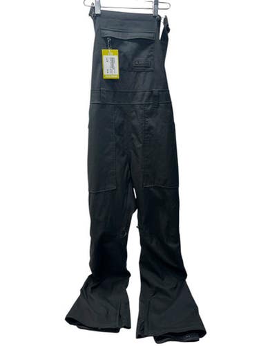 Used Burton AVALON BIB Snow Bibs W Black MD 11835-S000198588
