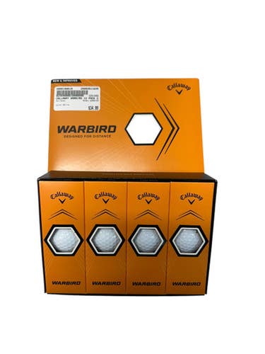 Used Callaway WARBIRD 12 Pack - Golf Balls White 11835-S000198619