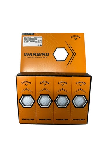 Used Callaway WARBIRD 12 Pack - Golf Balls White 11835-S000198619