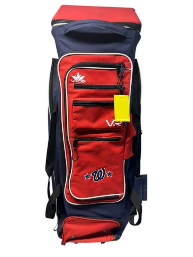 Used ROLLER BAG BB/SB Player Wheeled Bag White/Red/Navy 11835-S000198623