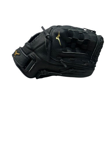 Used Mizuno MMX 123P BB/SB Glove RH Throw Black 12" 11835-S000198626