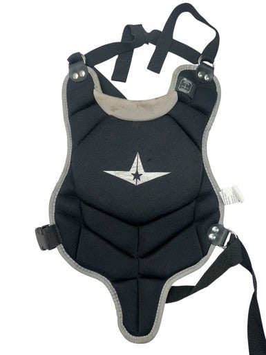 Used All Star TBALL Catchers Chest Protector Black T-Ball 11835-S000198631