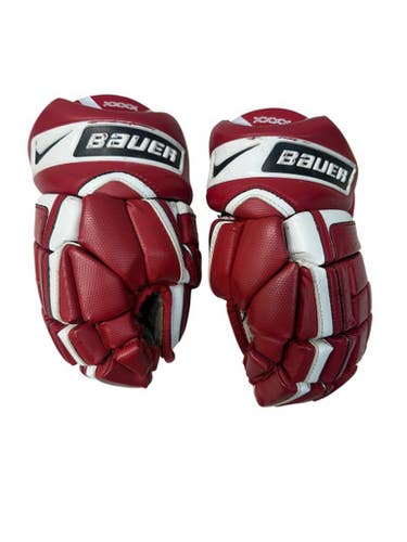 Used Bauer VAPORXXX Junior Gloves Red 10" 11835-S000198671