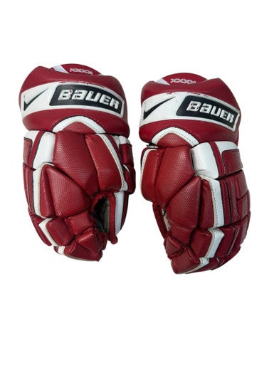 Used Bauer VAPORXXX Junior Gloves Red 10" 11835-S000198671