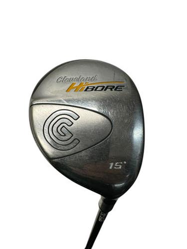 Used Cleveland HIBORE Mens Fairway Wood RH Grey 3 Wood 11835-S000198468