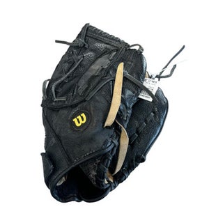 Used Wilson MLB 11IN BB/SB Glove RH Throw Black 11" 11833-S000166139