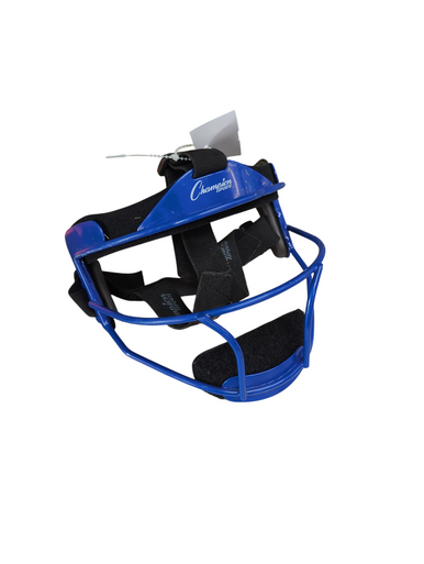 Used Champion Sports BLU FIELDERS MASK BB/SB Fielders Mask Royal Blue One Size 11833-S000166188