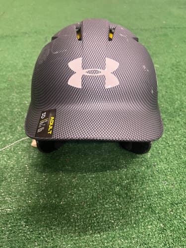 Senior Black 7 1/2 Under Armour UABH2-100 Batting Helmet (New)