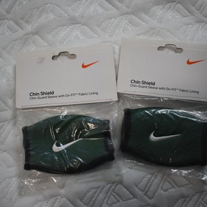 NEW - Nike Chin Pad / Cover, 2 Pack, Green