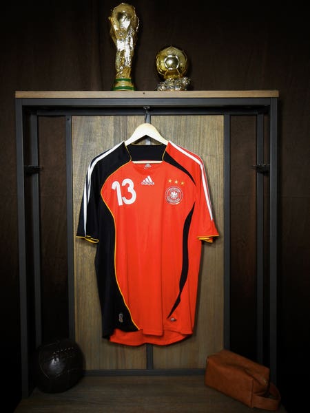 Germany 2006 Away Jersey – Michael Ballack #13 – Large – Black