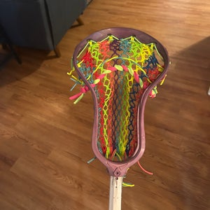 Purple dyed STX Duel 3 Strung Head (New)