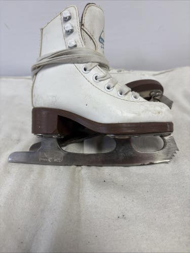 Youth Junior Size 8 Girls Jackson Glacier 120 Figure Ice Skates