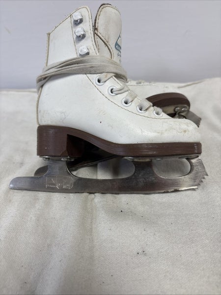Youth Junior Size 8 Girls Jackson Glacier 120 Figure Ice Skates