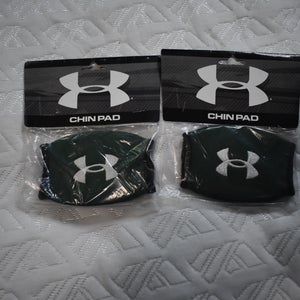NEW - Under Armour Chin Pad / Cover, 2 Pack, Green
