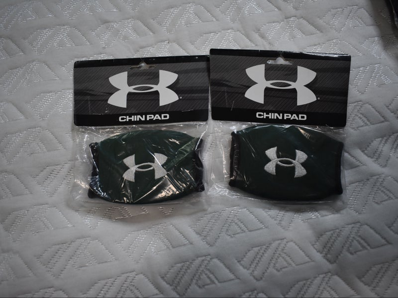 NEW - Under Armour Chin Pad / Cover, 2 Pack, Green