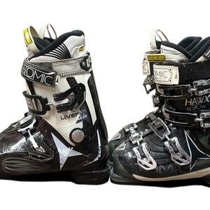 WOMEN'S ATOMIC HAWX, HAWX PLUS, HAWX PRIME, & LIVEFIT SKI BOOTS SIZE: 24.0-24.5