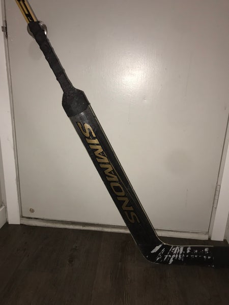 Senior Simmons Regular Goalie Stick 27" Paddle  (Used)