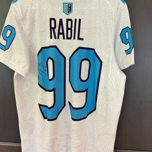 White Large Men's Adidas Jersey (New)