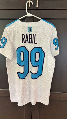White Large Men's Adidas Jersey (New)