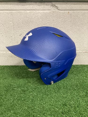 Junior Blue 6 3/4 Under Armour UABH2-110 Batting Helmet (New)