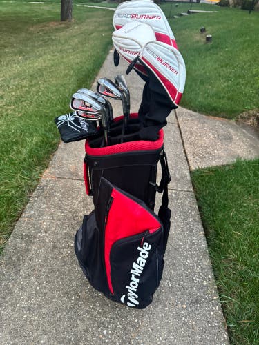 Taylormade Burner Complete Set Stiff Flex Right Handed