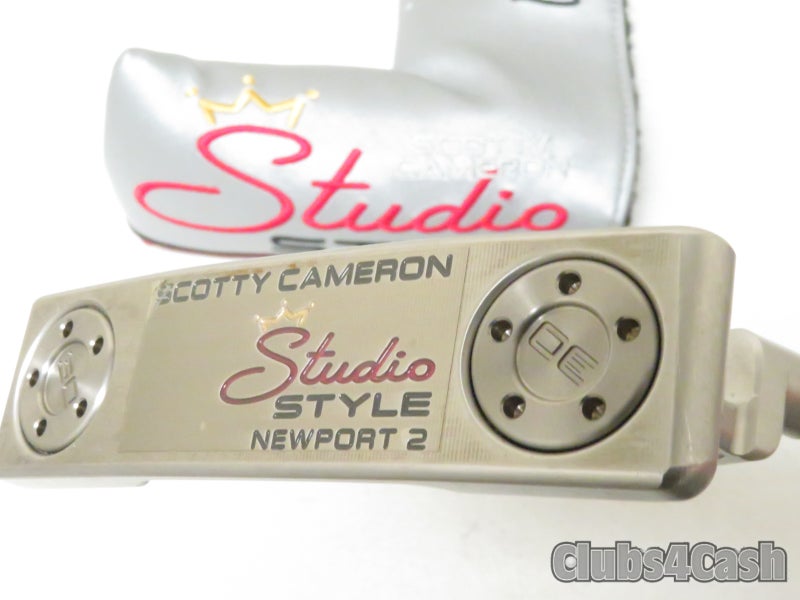 Titleist Scotty Cameron Studio Style Newport 2 Putter 34" +Cover