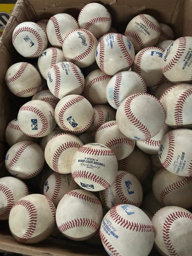 200 Almost NEW Rawlings MILB Baseballs (Used)