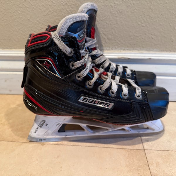 Bauer Vapor 1X Hockey Goalie Skates Regular Width Size 5.5 (Used)