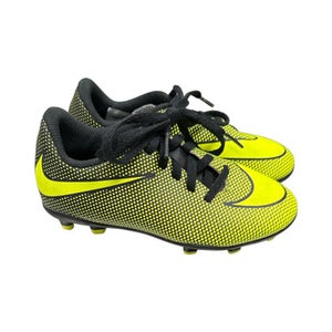 Used Nike 84442-078 09/14/18 Soccer Cleats Optic Yellow Youth 12.0 11862-S000091131