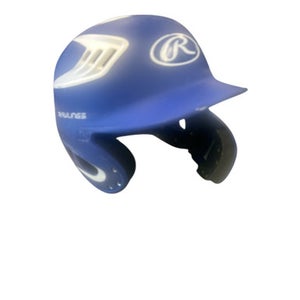 Used Rawlings R16J-R1 Batting Helmet No Mask Royal Blue MD 11862-S000091104