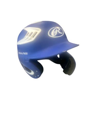 Used Rawlings R16J-R1 Batting Helmet No Mask Royal Blue MD 11862-S000091104